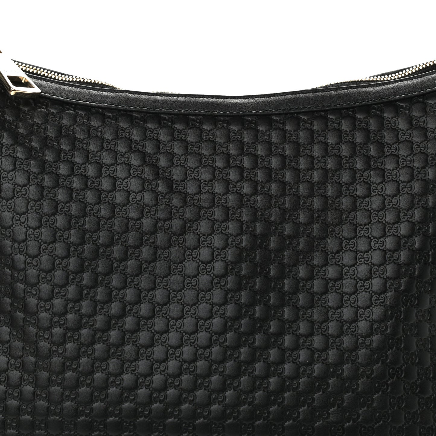 Soft Microguccissima Margaux Hobo Black