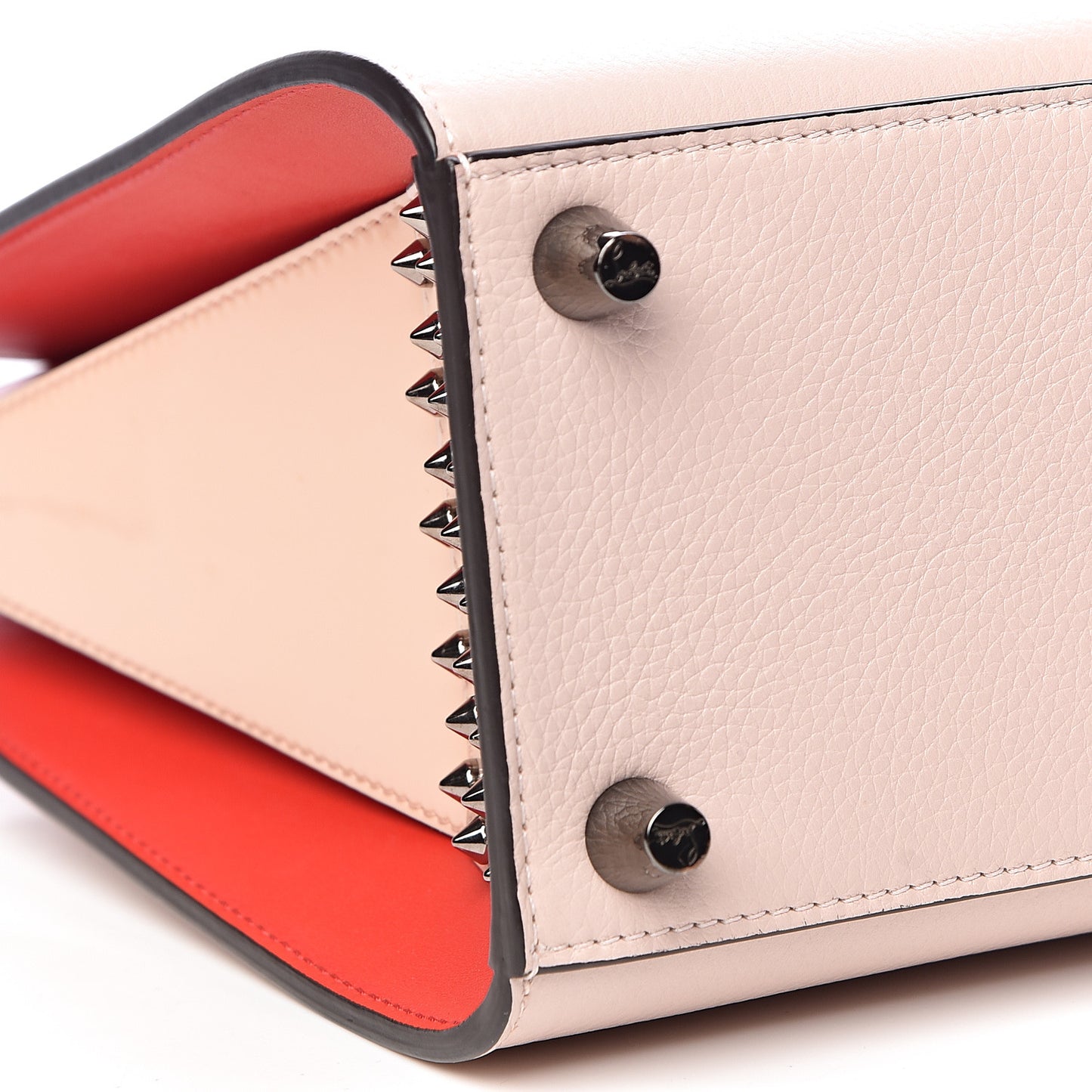 Calfskin Studded Small Paloma Ballerina