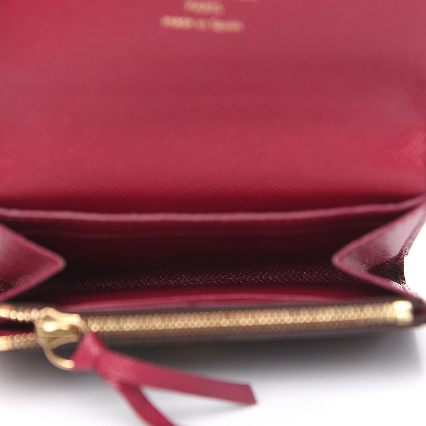 Monogram Rosalie Coin Purse Fuchsia