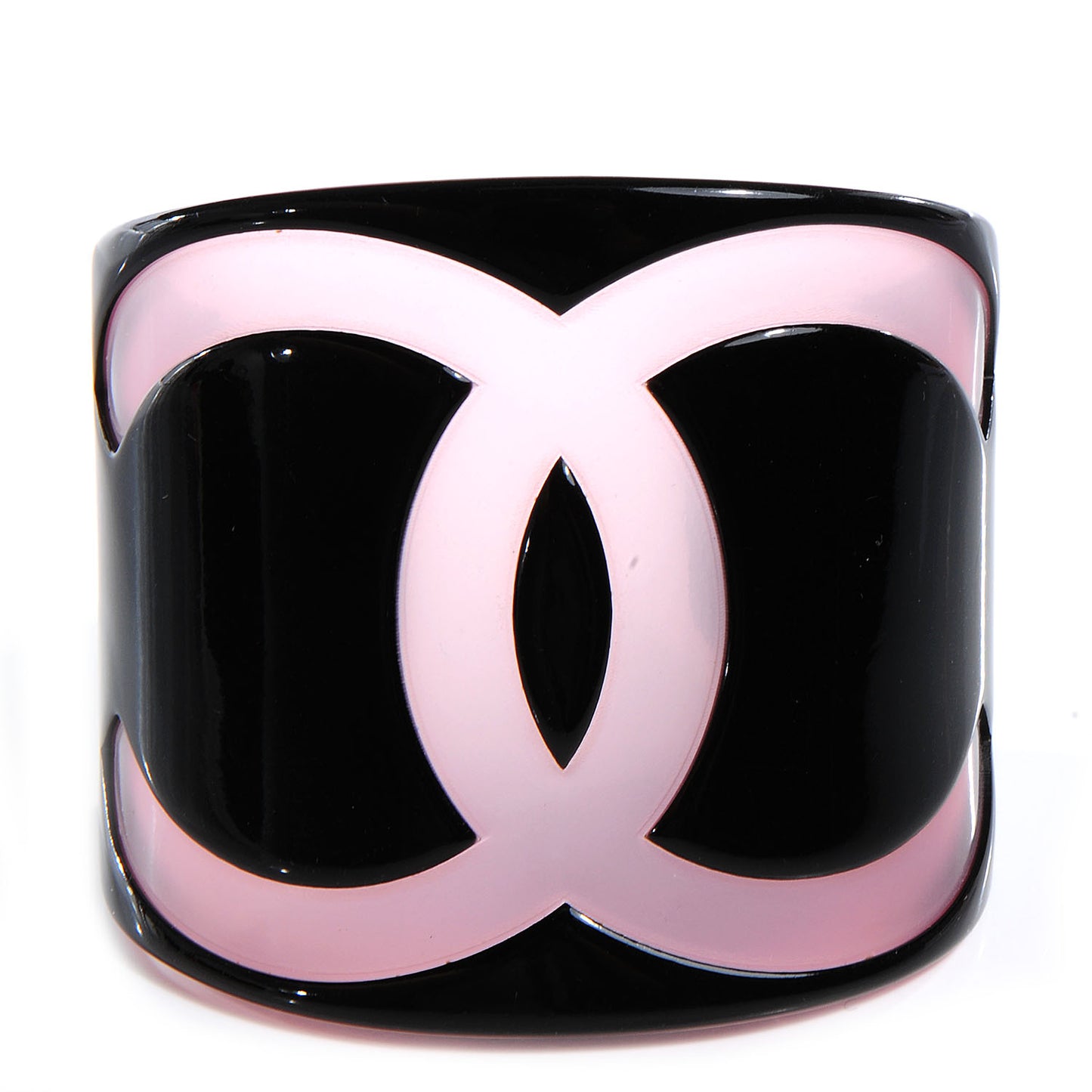 Resin CC Cuff Black Pink