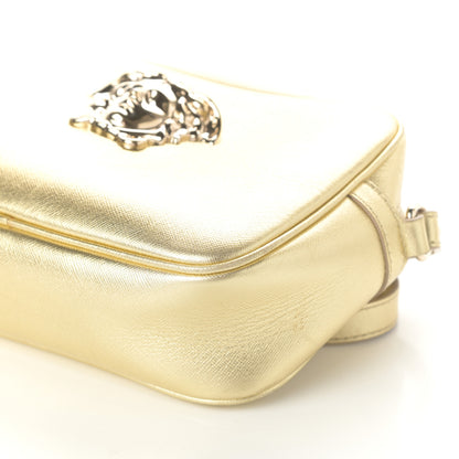 Versace Grained Calfskin Palazzo Medusa Camera Bag Gold 9 of 9