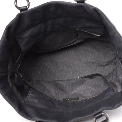Chanel Washed Calfskin Tote Black 5 of 21