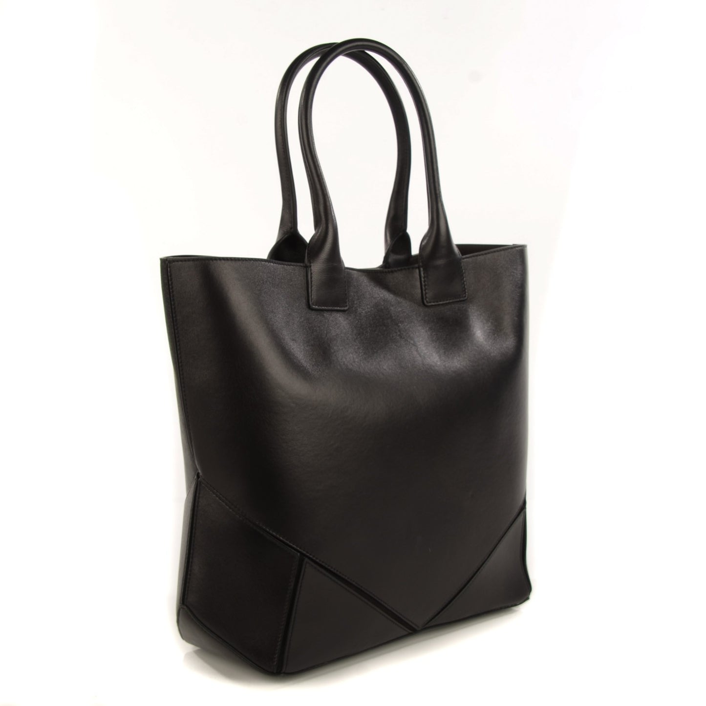 Nappa Medium Easy Tote Black