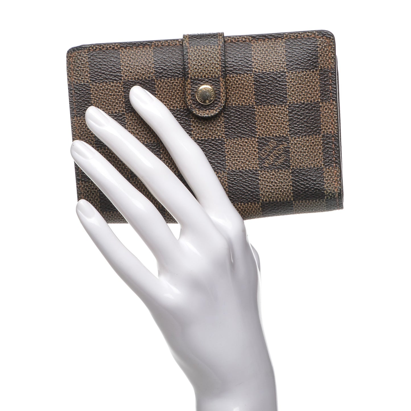 Damier Ebene French Purse Wallet