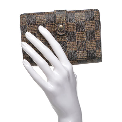 Louis Vuitton Damier Ebene French Purse Wallet 2 of 6