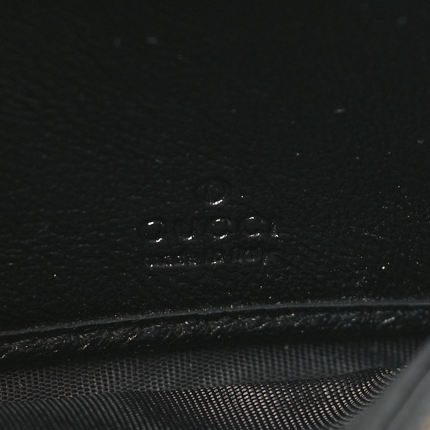 Gucci Calfskin Web Rajah Continental Wallet Black 6 of 9
