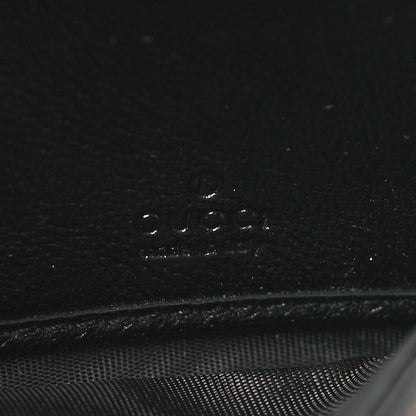 Gucci Calfskin Web Rajah Continental Wallet Black 6 of 9
