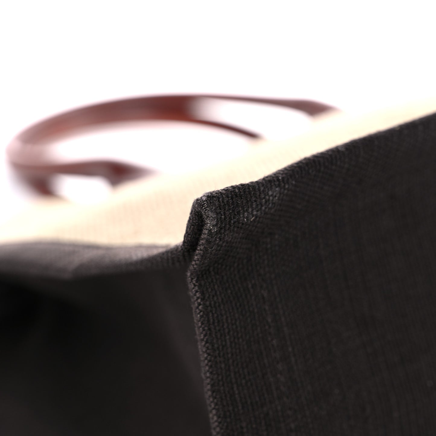 Linen Calfskin Rive Gauche Tote Natural