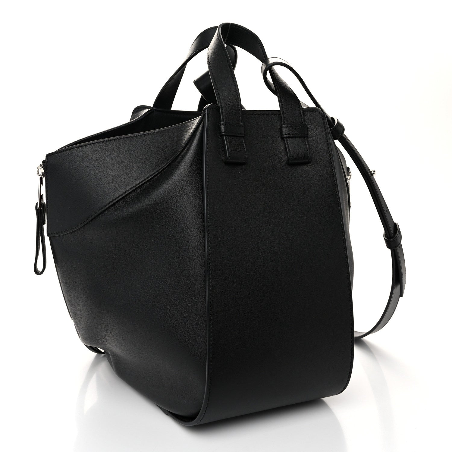 Loewe Calfskin Small Hammock Shoulder Bag Black 3 of 12