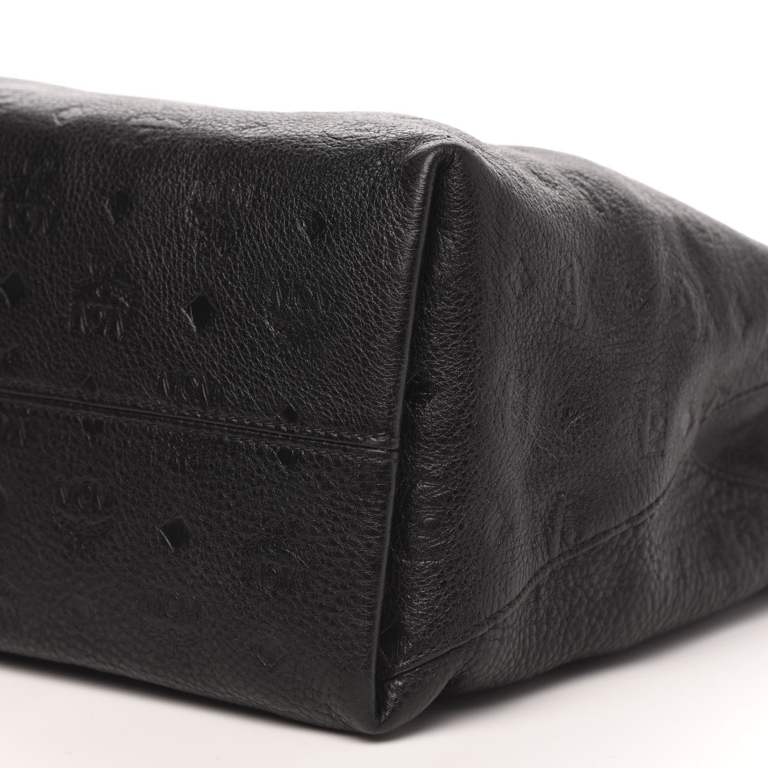 MCM Calfskin Ottomar Large Klara Hobo Black 8 of 10