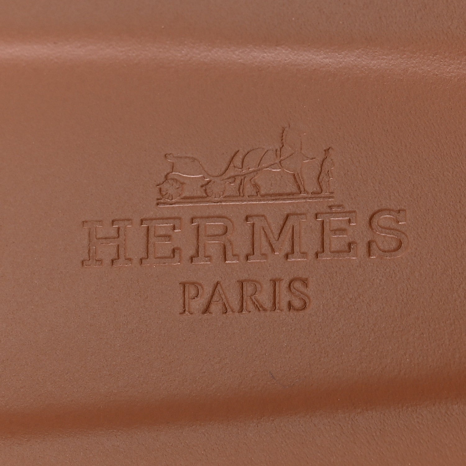 Hermes Box Calfskin Oran Sandals 37 Gold 8 of 10