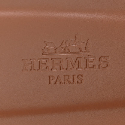 Hermes Box Calfskin Oran Sandals 37 Gold 8 of 10
