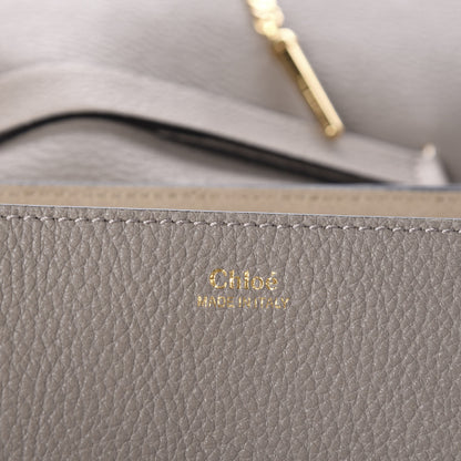 Chloe Grained Lambskin Mini Drew Shoulder Bag Motty Grey 8 of 10