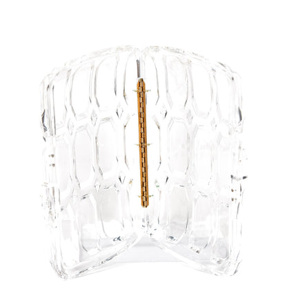 Gucci Plexiglass Aristrographic Box Clutch Translucent 5 of 11
