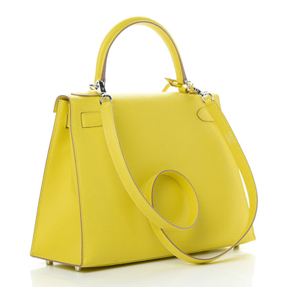 Hermes Epsom Kelly Sellier 28 Lime 3 of 11