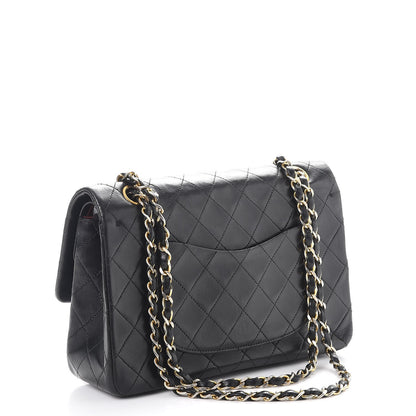 Chanel Lambskin Quilted Medium Double Flap Black 4 of 10