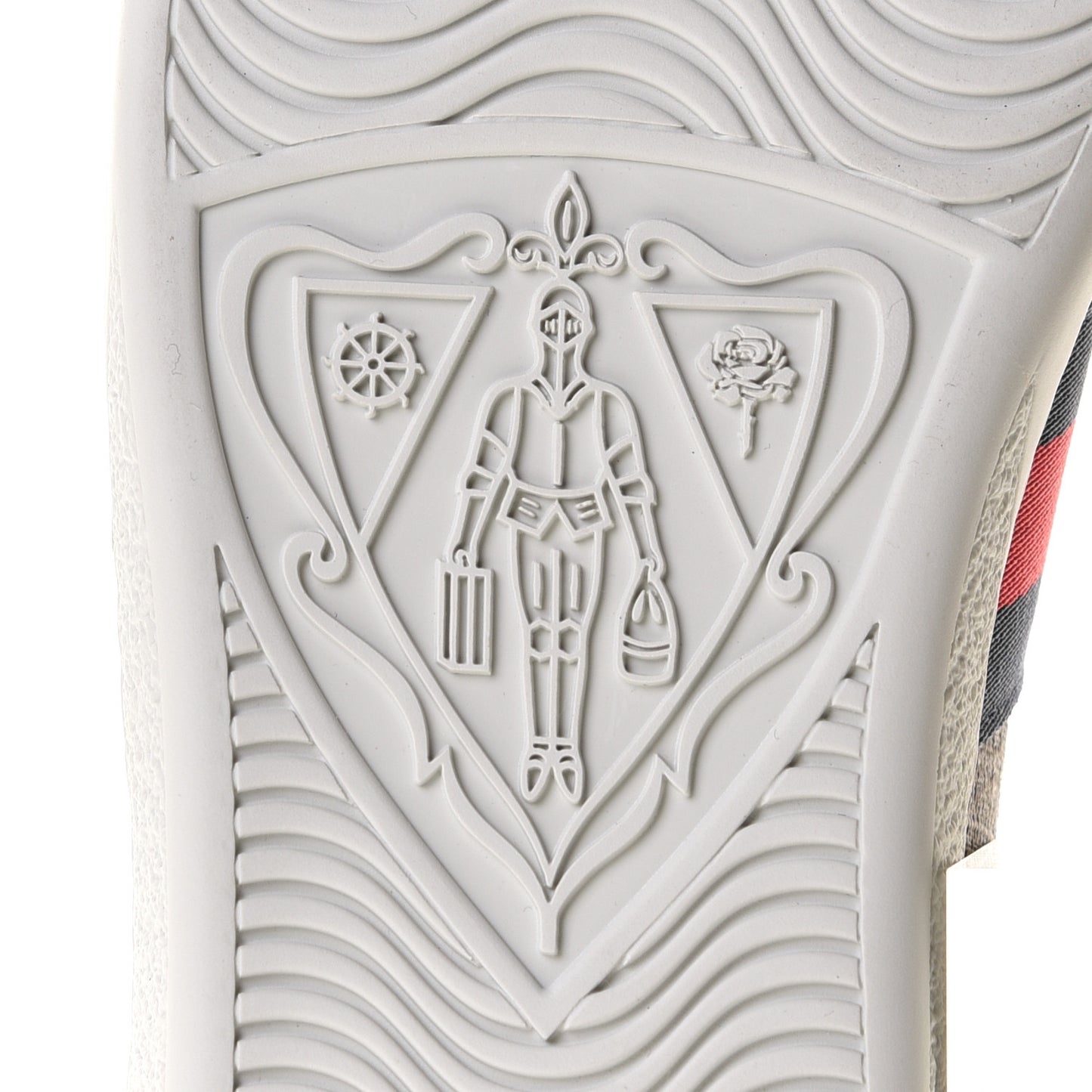 GG Supreme Monogram Womens Ace Low-Top Sneaker 38 Beige