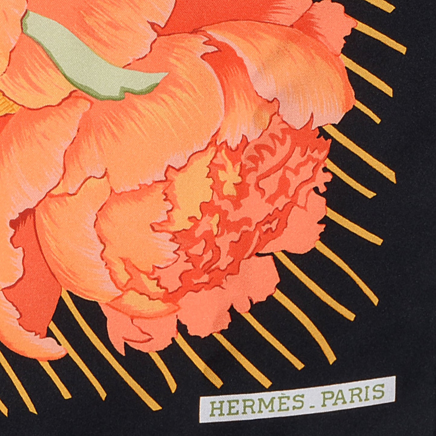 Silk Les Pivoines Scarf 90