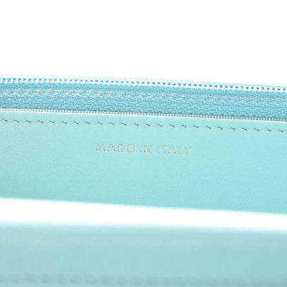 Chanel Caviar Quilted Wallet On Chain WOC Light Blue 7 of 11