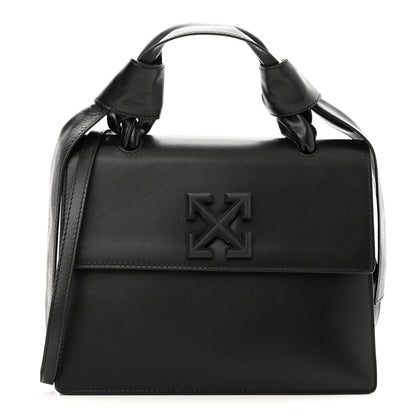 Off-White Calfskin New Jitney 2.8 Bag Black 1 of 9