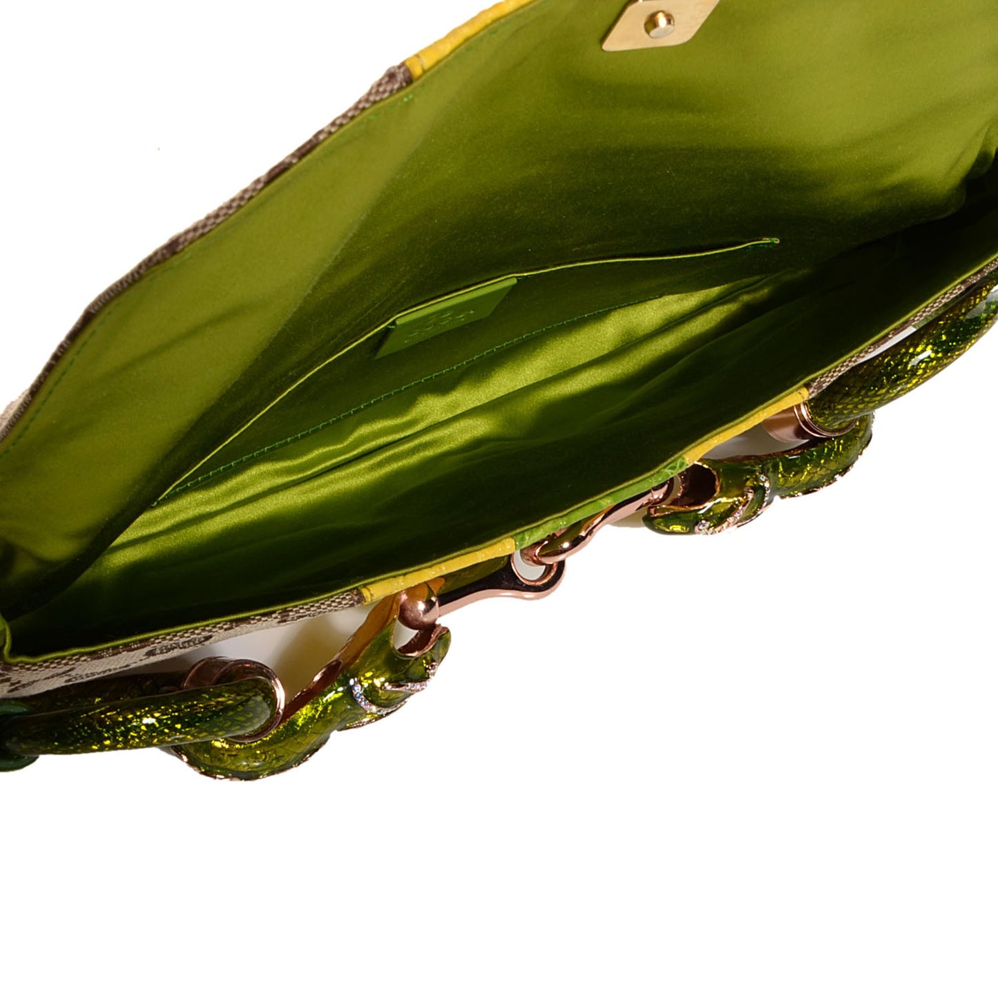 Monogram Alligator Tom Ford Snake Horsebit Clutch