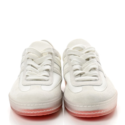 Hermes Technical Mesh Suede Boomerang Sneakers 43.5 White 2 of 10