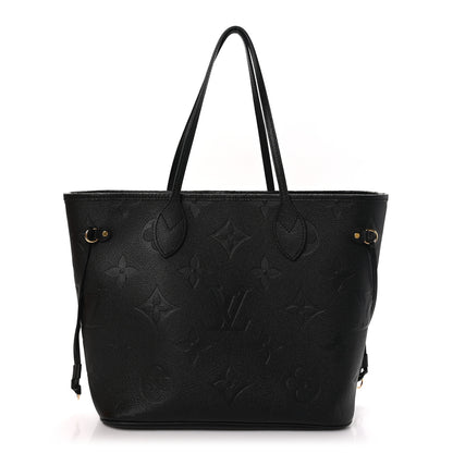 Louis Vuitton Empreinte Monogram Giant Neverfull MM Black 1 of 11