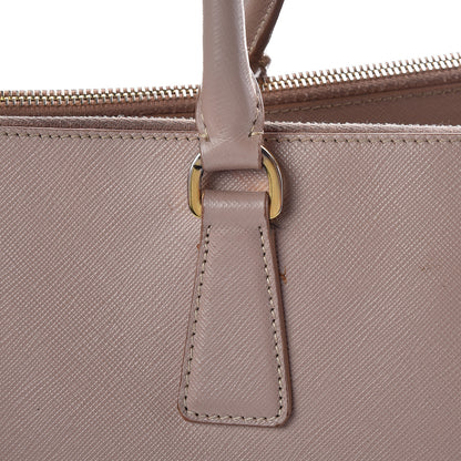 Prada Saffiano Medium Galleria Double Zip Tote Cammeo 10 of 17