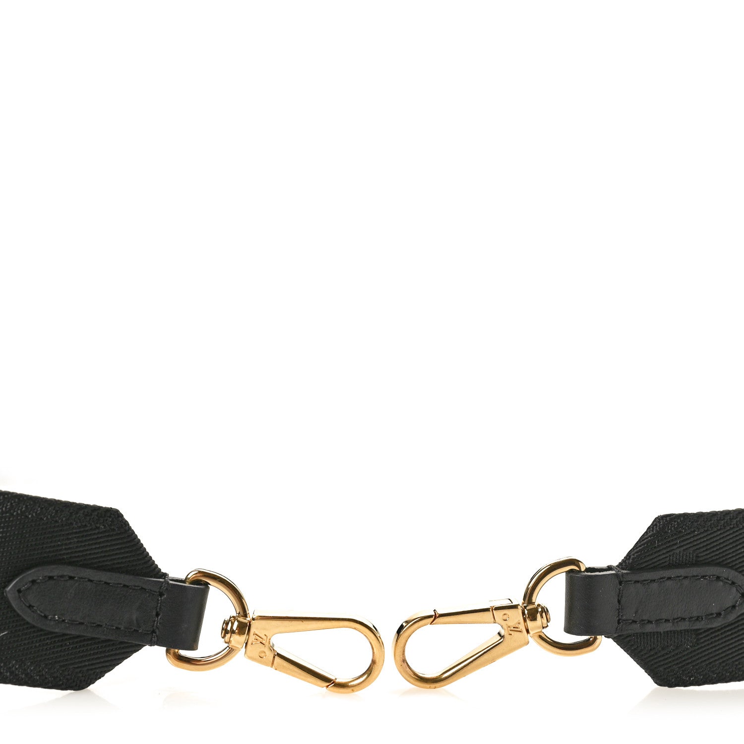 Louis Vuitton Nylon Petite Malle Souple Shoulder Strap Black 3 of 3