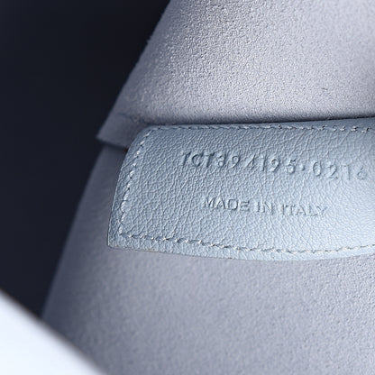 Saint Laurent Calfskin Large Shopping Tote Light Blue 6 of 9