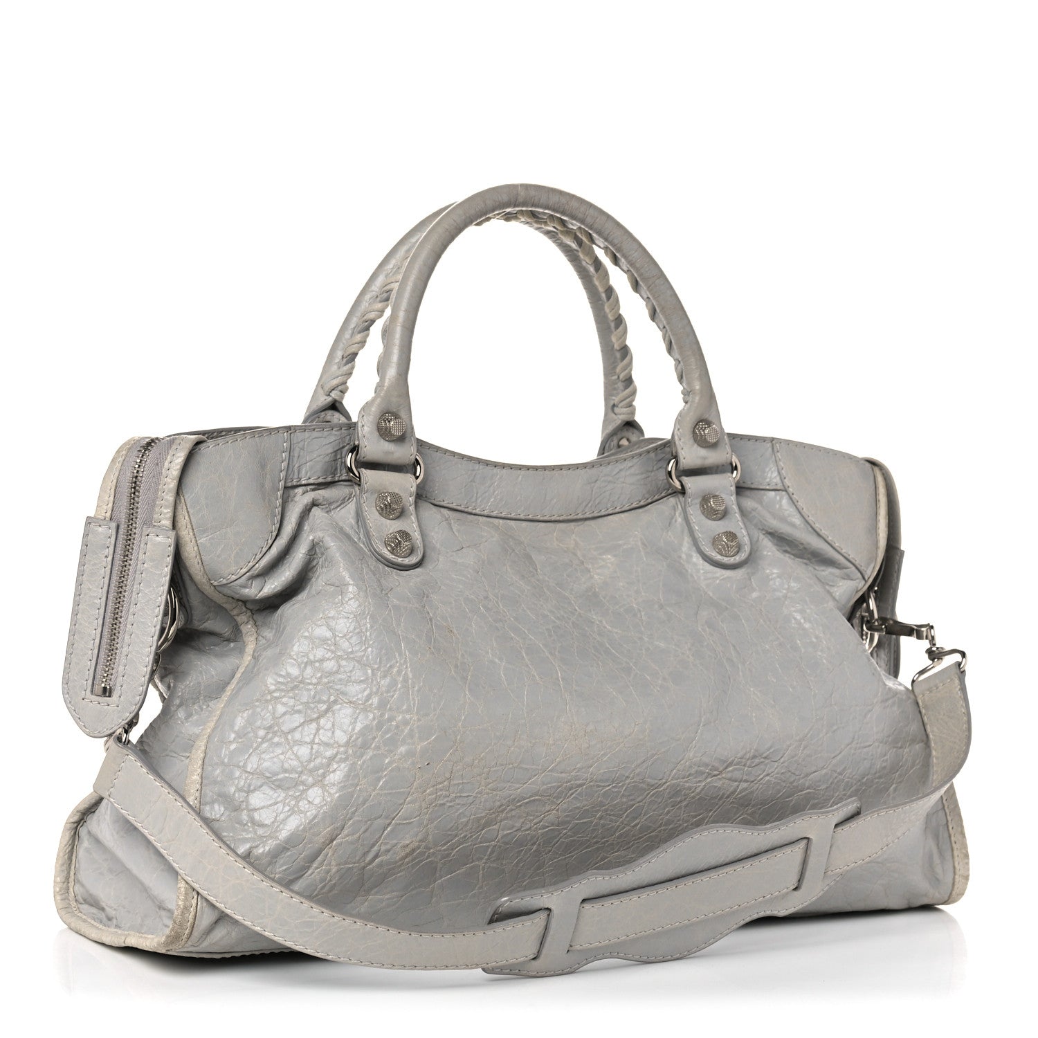 Balenciaga Agneau Giant 12 Silver Hardware City Gris Ciment 2 of 22