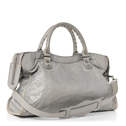Balenciaga Agneau Giant 12 Silver Hardware City Gris Ciment 2 of 22