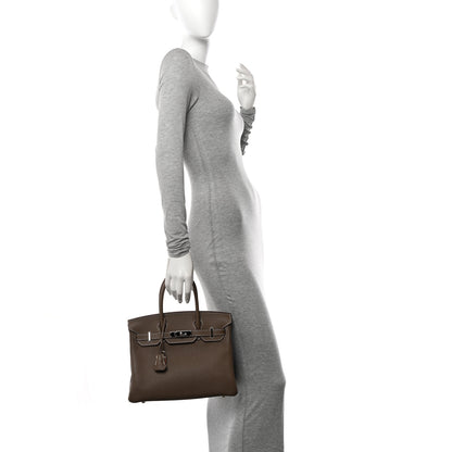 Hermes Togo Birkin 30 Etoupe 2 of 12