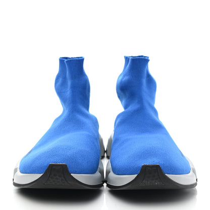 Balenciaga Neoprene Knit Mens Speed Sneakers 44 Bleu 2 of 8