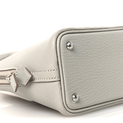 Hermes Chevre Mysore Mini 1923 Bolide Gris Perle 9 of 11