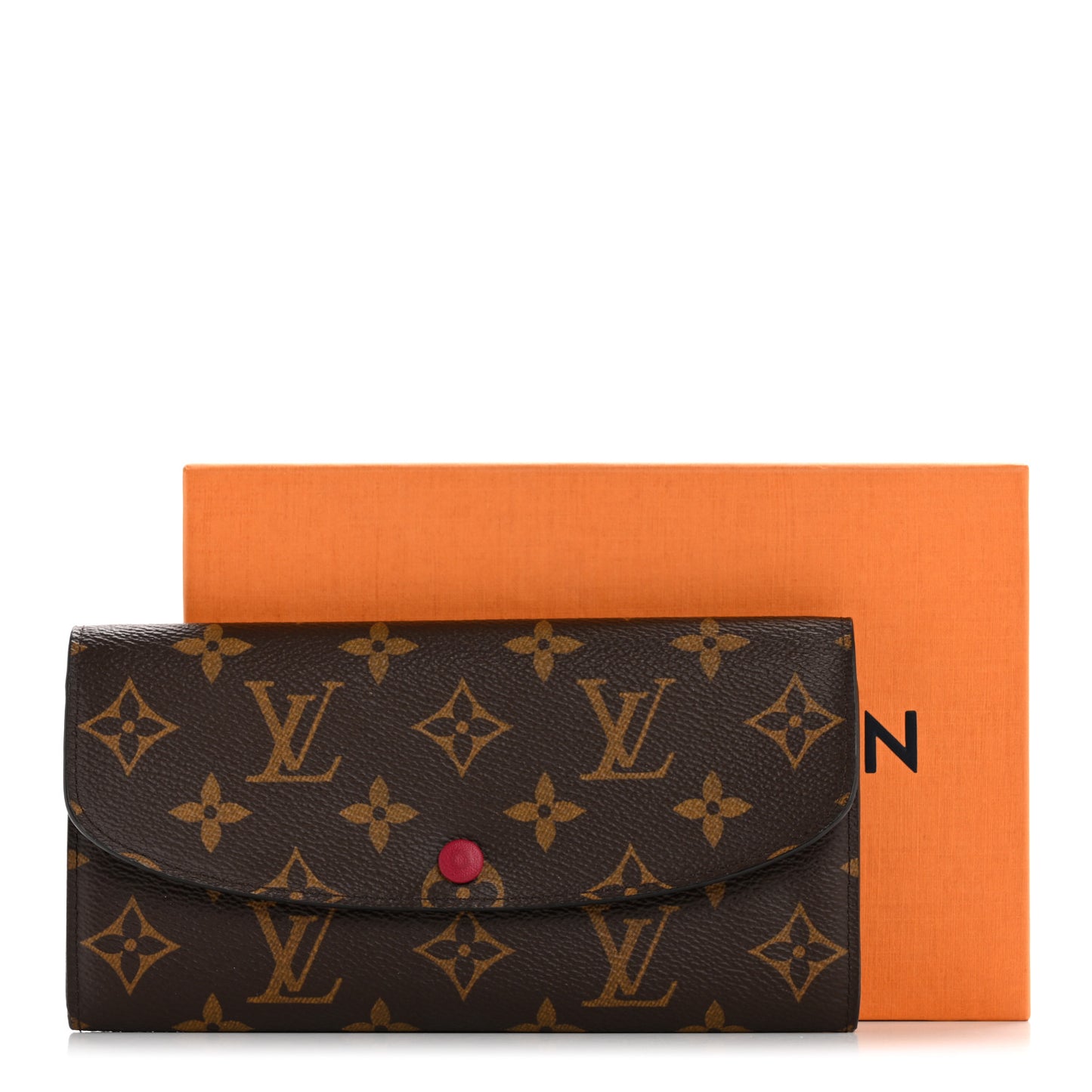 Monogram Emilie Wallet Fuchsia