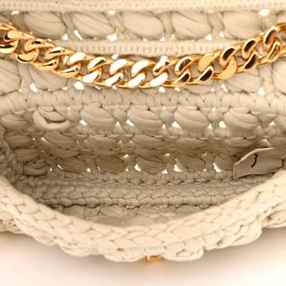 Bottega Veneta Jersey Crochet Shoulder Bag Plaster 5 of 10