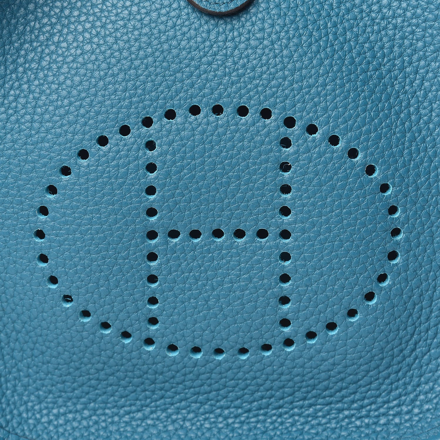 Hermes Taurillon Clemence Amazone Evelyne TPM Bleu Izmir Malachite 11 of 12