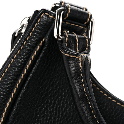 Chanel Grained Calfskin Tassel Hobo Black 13 of 14