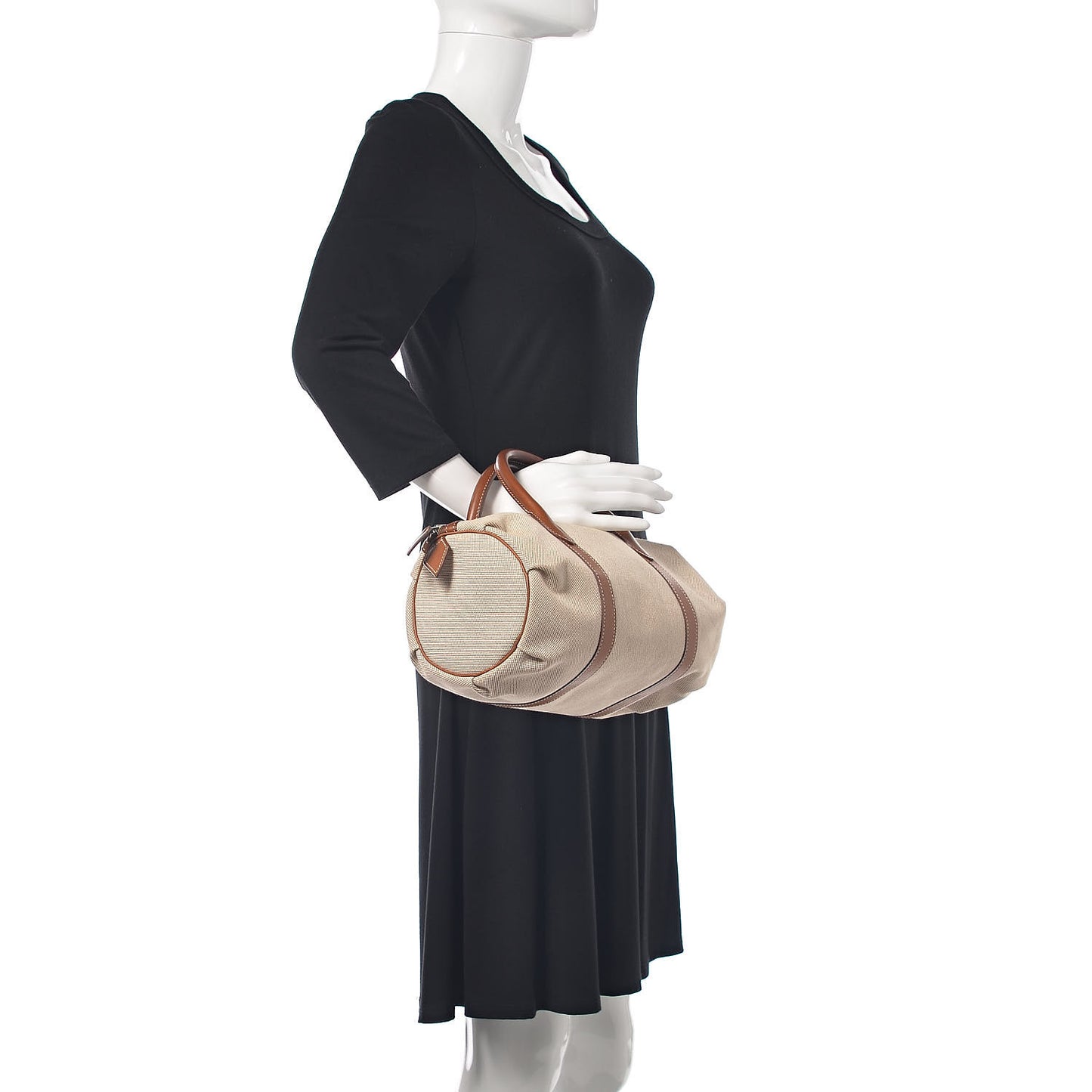 Toile Natural Barenia Polochon Mademoiselle Bag