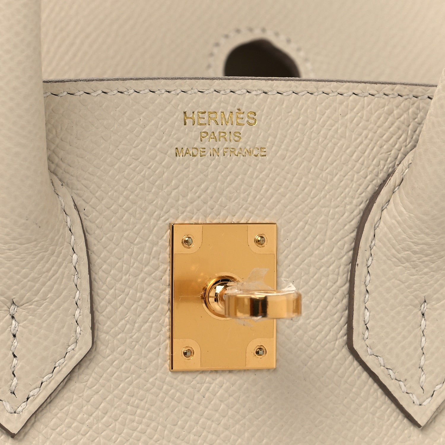 Hermes Epsom Birkin Sellier 25 Craie 6 of 12