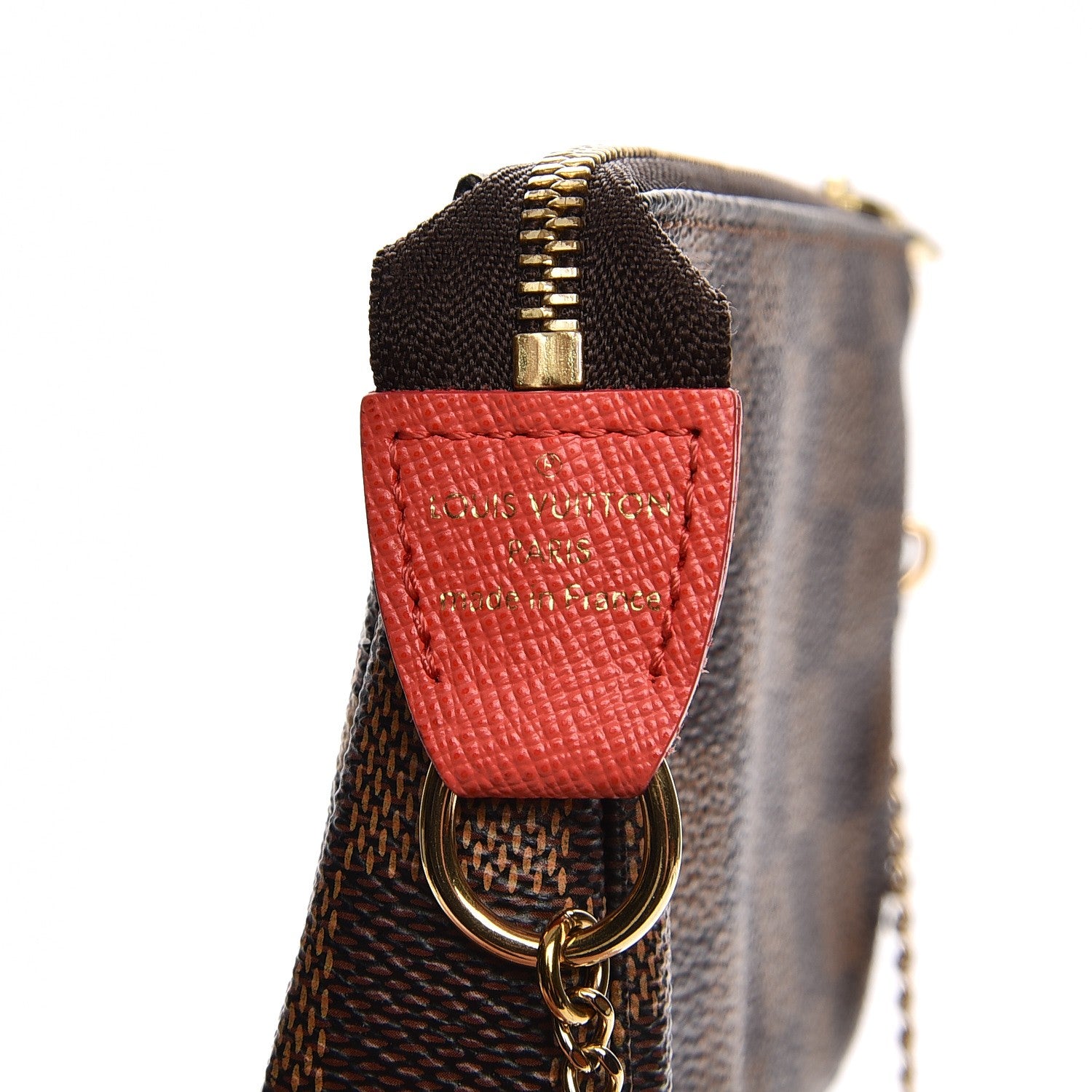Louis Vuitton Damier Ebene 2015 Christmas Animation Mini Pochette Accessories 6 of 8
