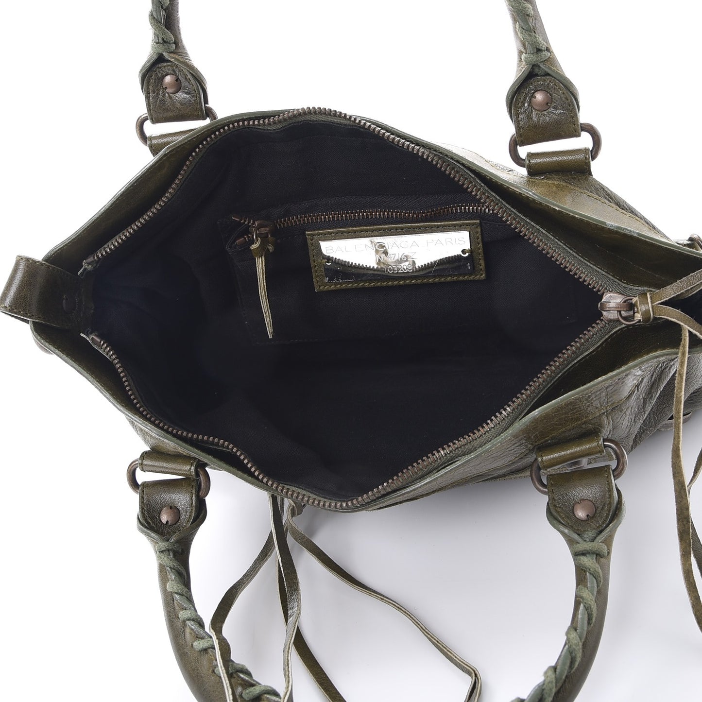 Chevre Classic Hardware First Olive