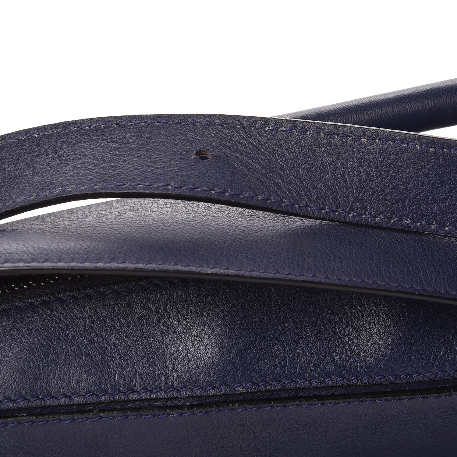 Loewe Calfskin Small Puzzle Bag Navy 9 of 19