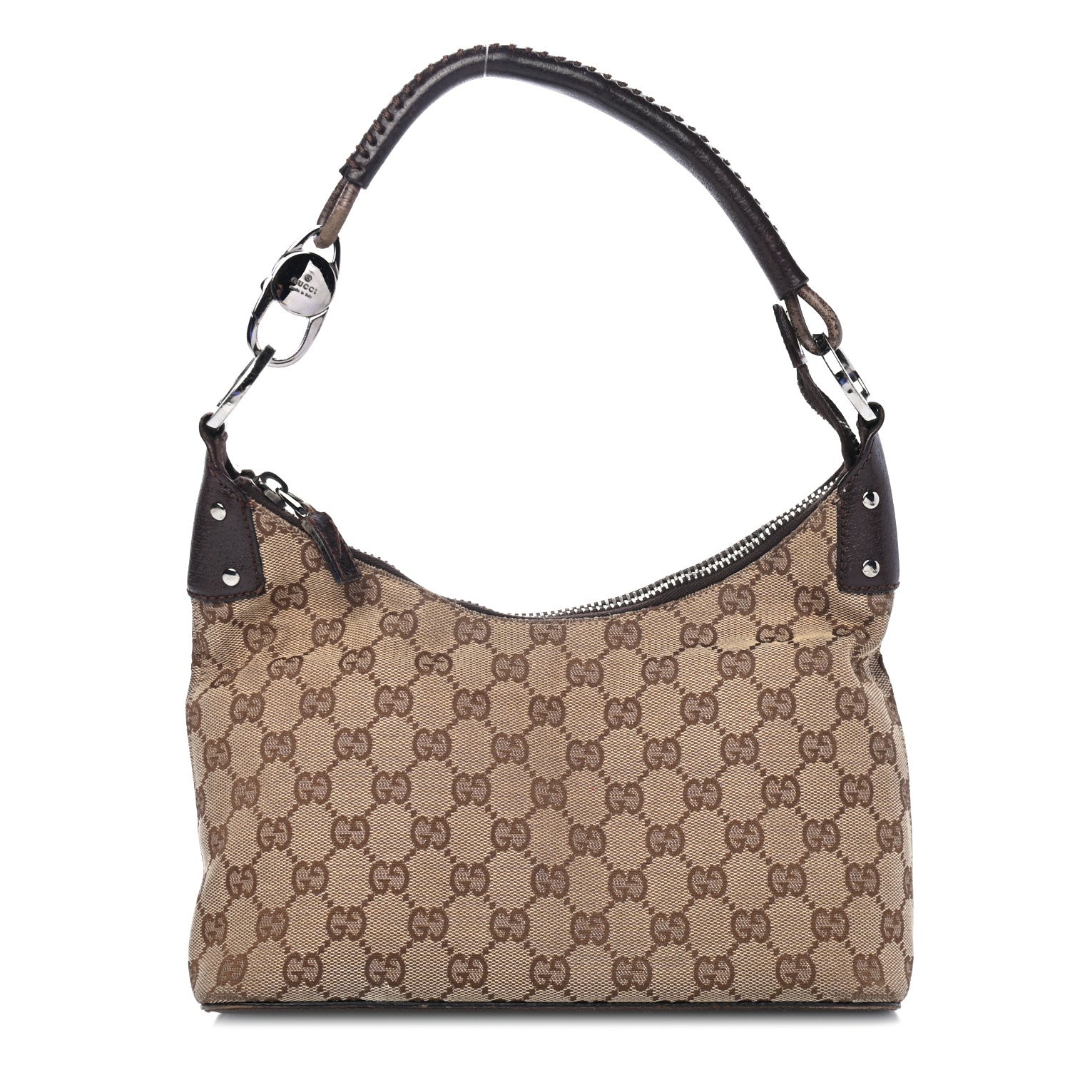 Gucci Monogram Classic Ring Hobo Ebony 1 of 5