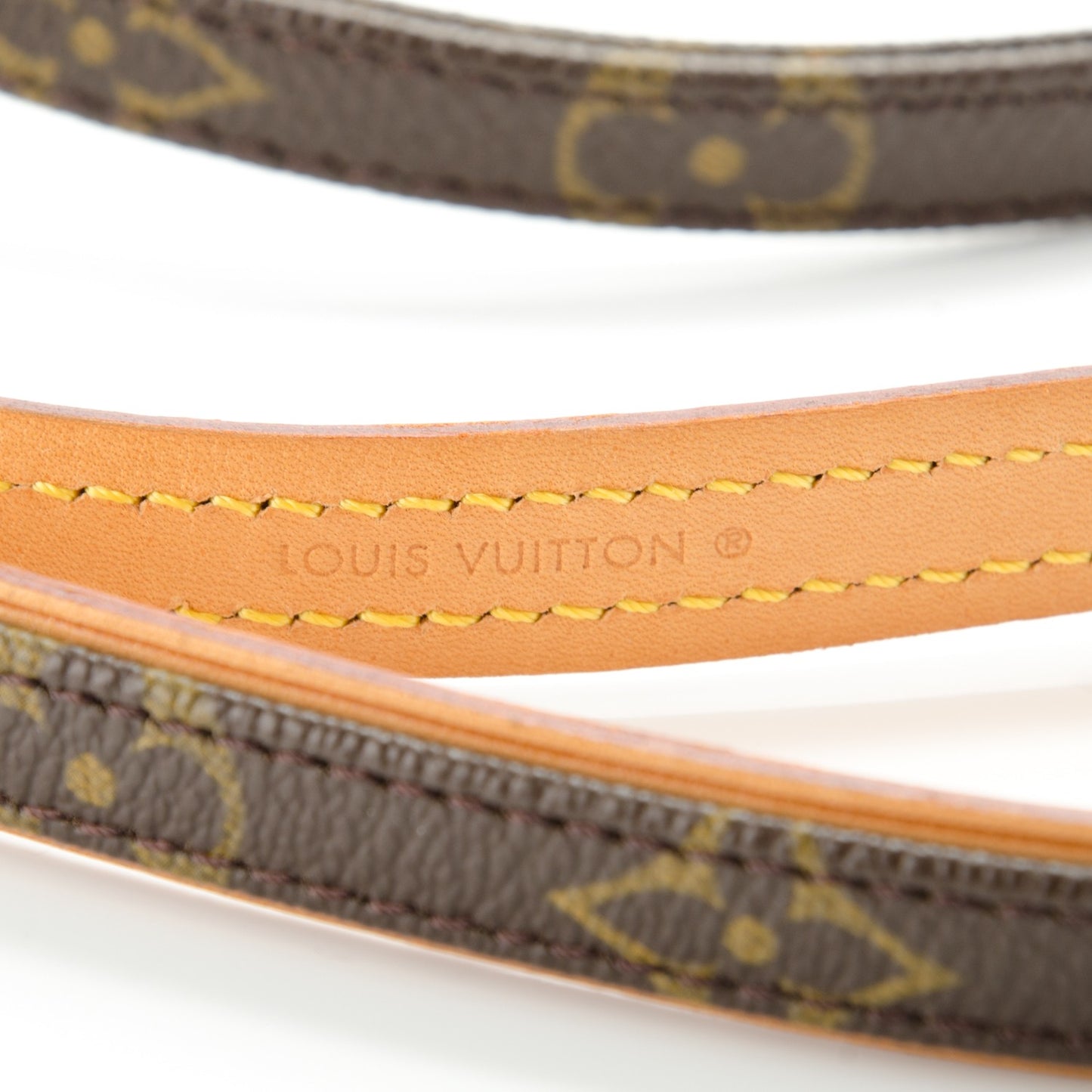 Monogram Baxter Dog Leash MM