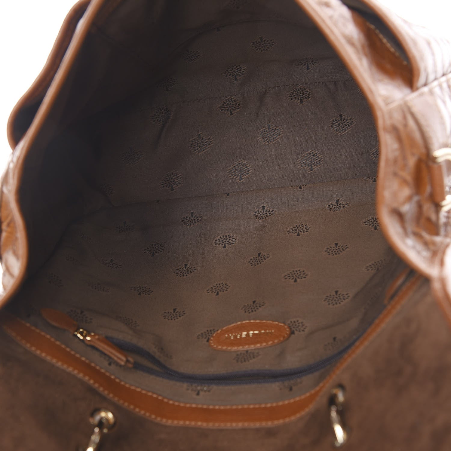 Mulberry Silky Snake Trout Messenger Bag Oak 4 of 11