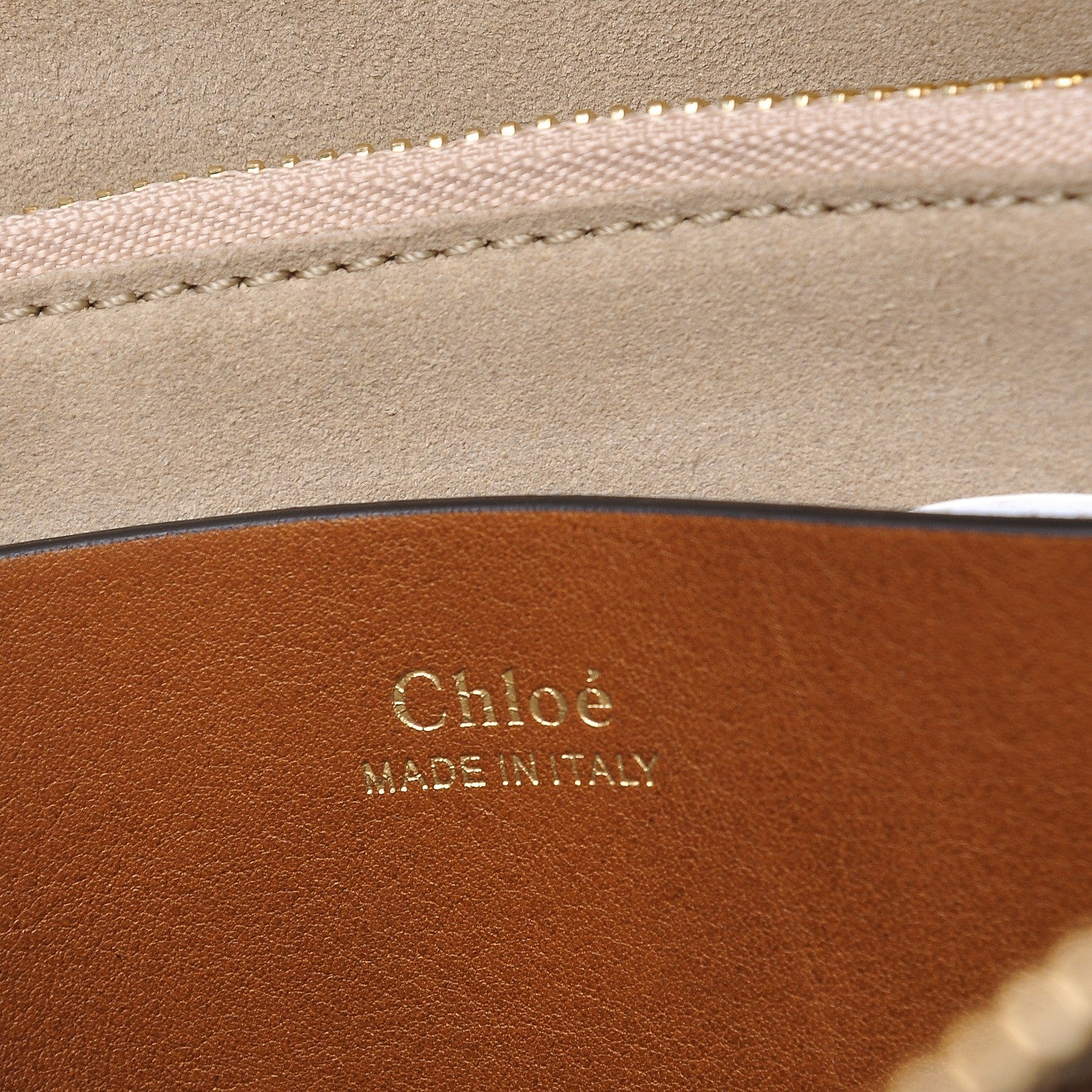 Chloe Suede Small Hayley Hobo Caramel 6 of 7