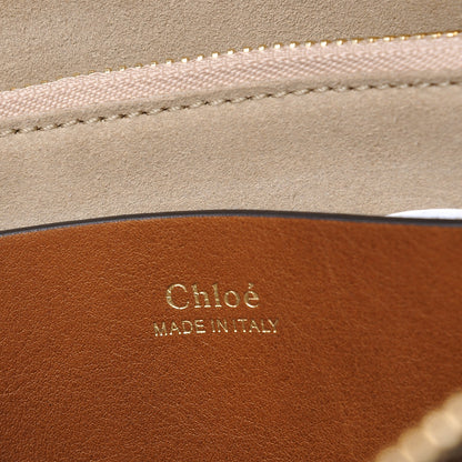 Chloe Suede Small Hayley Hobo Caramel 6 of 7