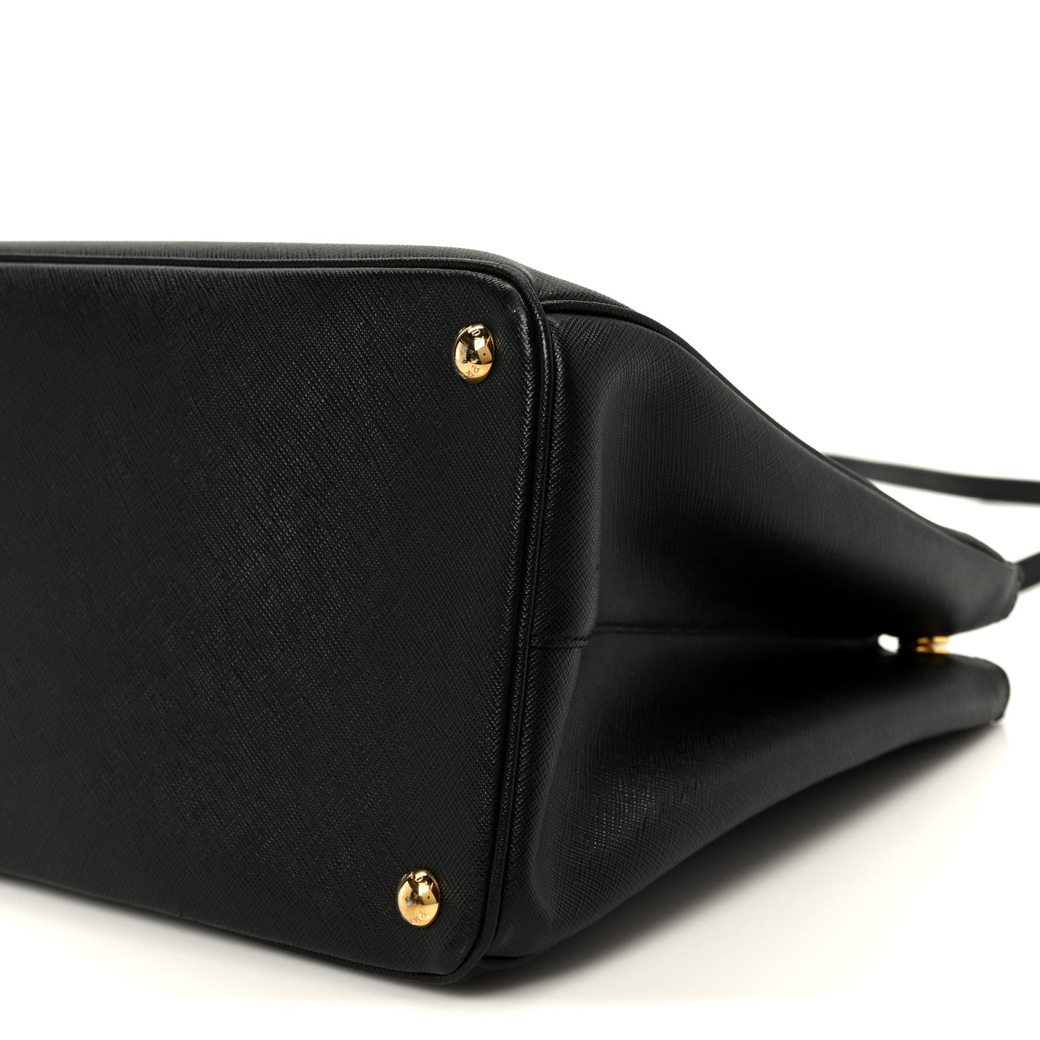 Prada Saffiano Lux Large Galleria Double Zip Tote Black 10 of 11